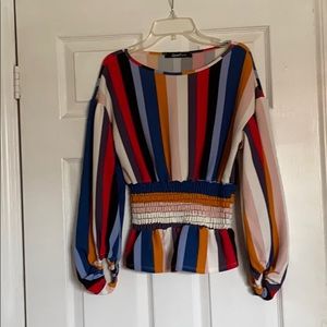 Sweet Rain Rainbow Long Sleeve Shirt